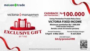 Raih Cuan Rp100.000! Promo Reksa Dana Victoria di MotionTrade Bikin Kantong Tebal!