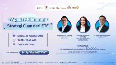 Bongkar Rahasia Cuan dari ETF! MNC Sekuritas & BEI Gelar Kelas Online Eksklusif