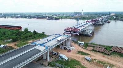 Terungkap! Proyek Tol Palembang-Betung Hampir Rampung, Tapi Ada 'Monster' di Sungai Musi!