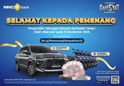 Kejutan Dahsyat! MNC Bank Umumkan Pemenang Avanza dan Hadiah Miliaran Rupiah!