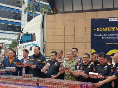 Jaringan Rokok Ilegal Senilai Rp8,6 Miliar Terbongkar! Negara Nyaris Rugi Fantastis, Siapa Otak Dibaliknya?