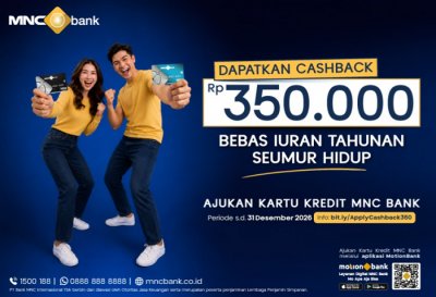 Dompet Auto Tebal Cashback Ratusan Ribu