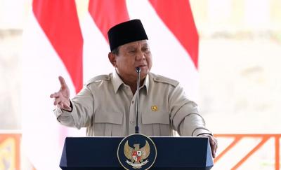 Prabowo Saksikan Akad Massal Ribuan Rumah Impian