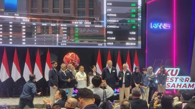 RANS IPO Gila Saham Melesat Raffi Nagita Panen Cuan