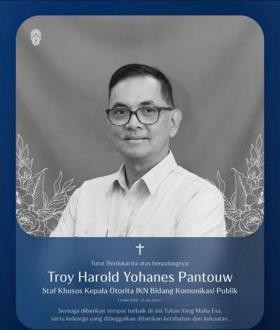 Sosok Kunci IKN Berpulang Dunia Komunikasi Berduka
