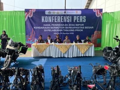 Skandal Harley Bekas Terbongkar di Priok
