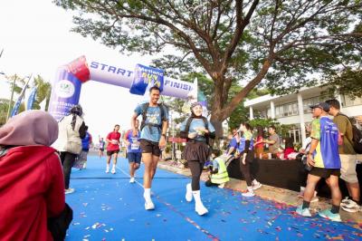 Lari Dapat Apartemen Metland Run Heboh Jakarta
