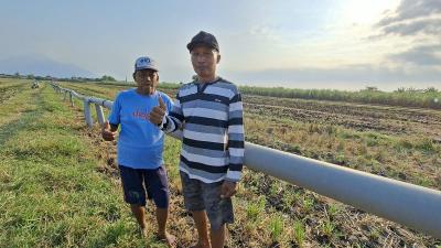 Pipa Ajaib Ubah Sawah Kering Panen Tiga Kali