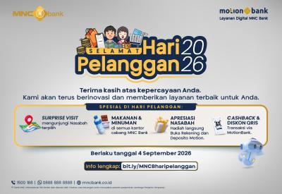 MNC Bank Tebar Kejutan Istimewa Nasabah