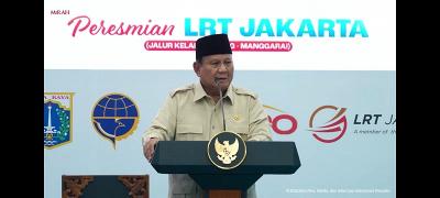 Perintah Tegas Prabowo Untuk Perluasan Rute LRT
