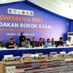 Jutaan Rokok Ilegal Disita Jakarta Negara Rugi Miliaran