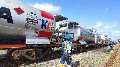 Logistik Energi Lewat Kereta Api Melonjak Tajam